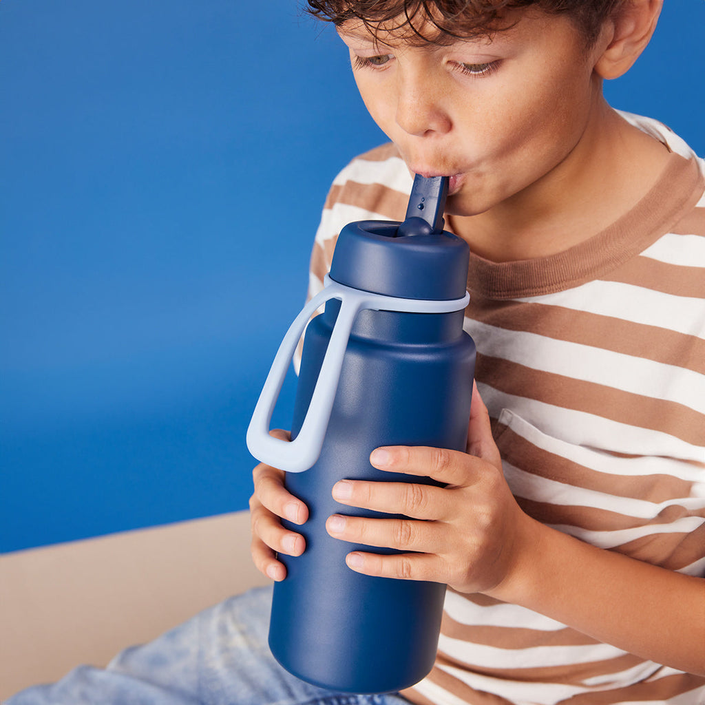 Bouteille isotherme Flip Top 1 litre - minuit