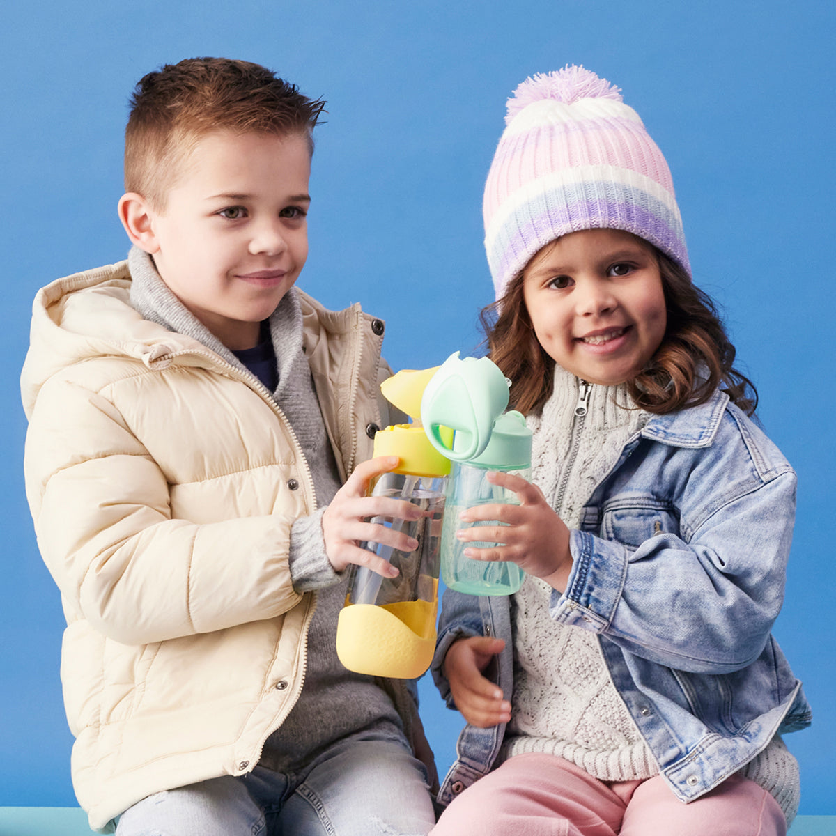 tritan™ drink bottle 600ml - lemon twist