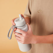 Geïsoleerde Flip Top 1 liter fles - schaduw