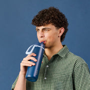 690 ml geïsoleerde fles met klapdeksel - middernacht