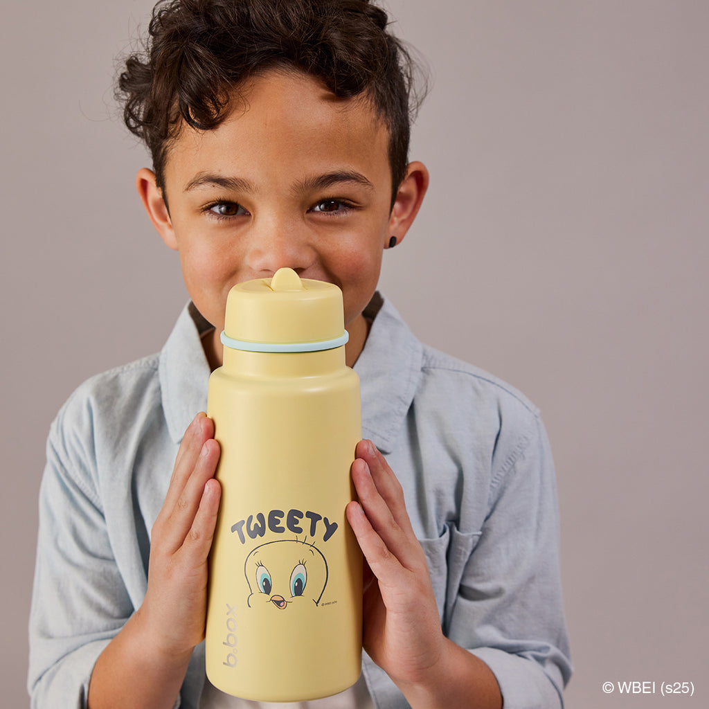 Looney Tunes by b.box - 1L insulated flip top bottle