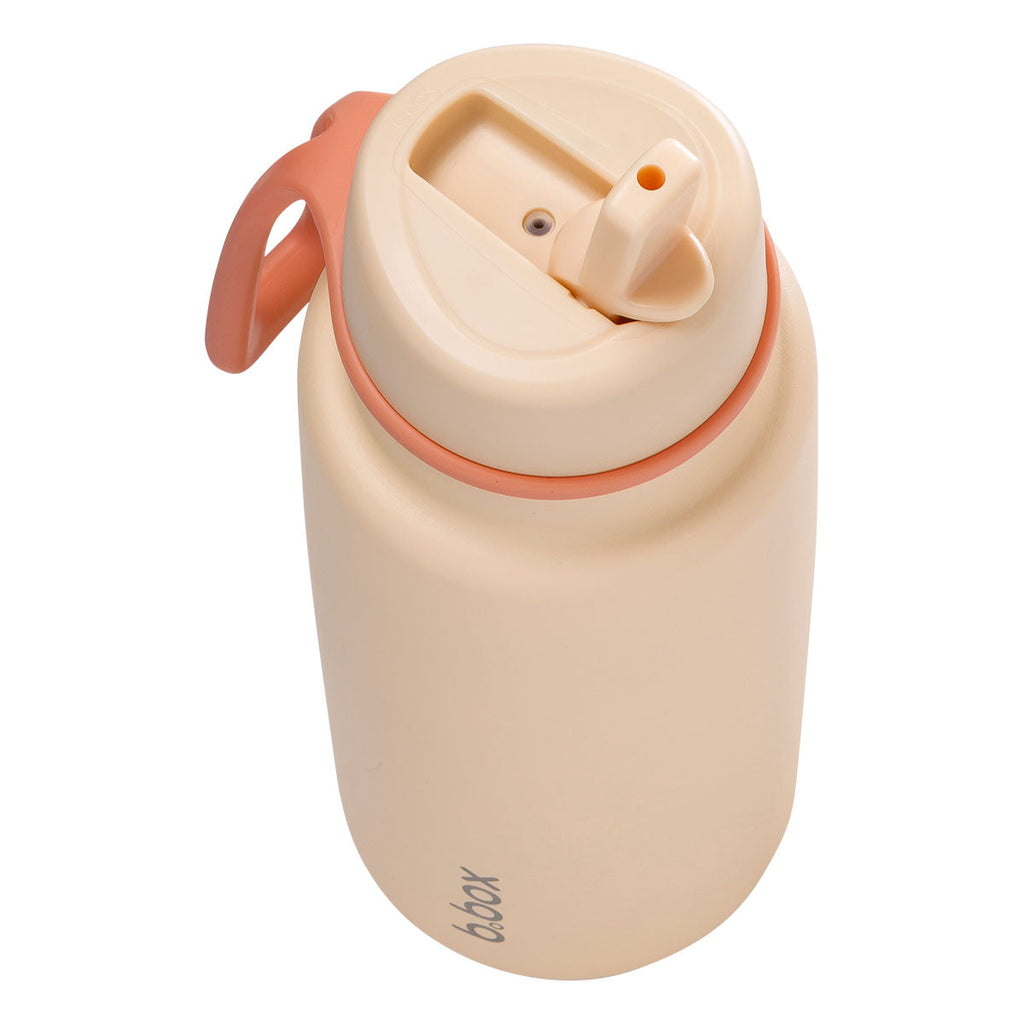 Insulated Flip Top 1 Litre Bottle - melon mist