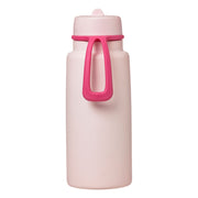 Geïsoleerde Flip Top 1 liter fles - roze paradijs