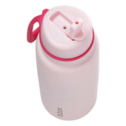 Geïsoleerde Flip Top 1 liter fles - roze paradijs
