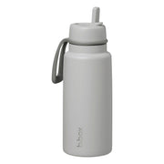 Geïsoleerde Flip Top 1 liter fles - schaduw