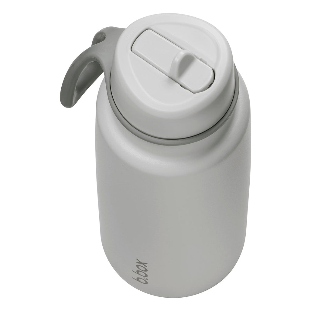 Geïsoleerde Flip Top 1 liter fles - schaduw