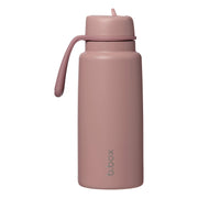 Geïsoleerde Flip Top 1 liter fles - bessen smoothie