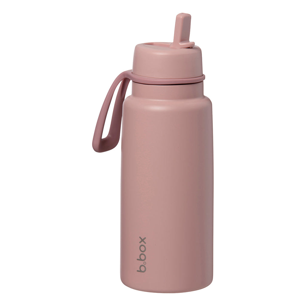 Geïsoleerde Flip Top 1 liter fles - bessen smoothie