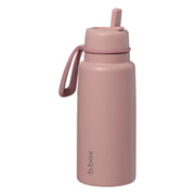 Geïsoleerde Flip Top 1 liter fles - bessen smoothie