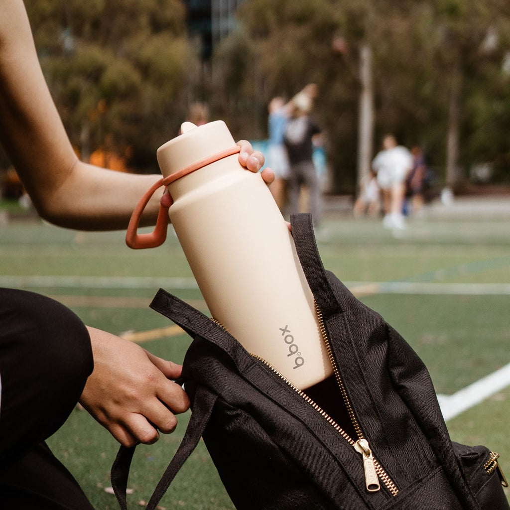 Insulated Flip Top 1 Litre Bottle - melon mist