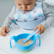 Bowl + straw - lemon sherbet - b.box for kids