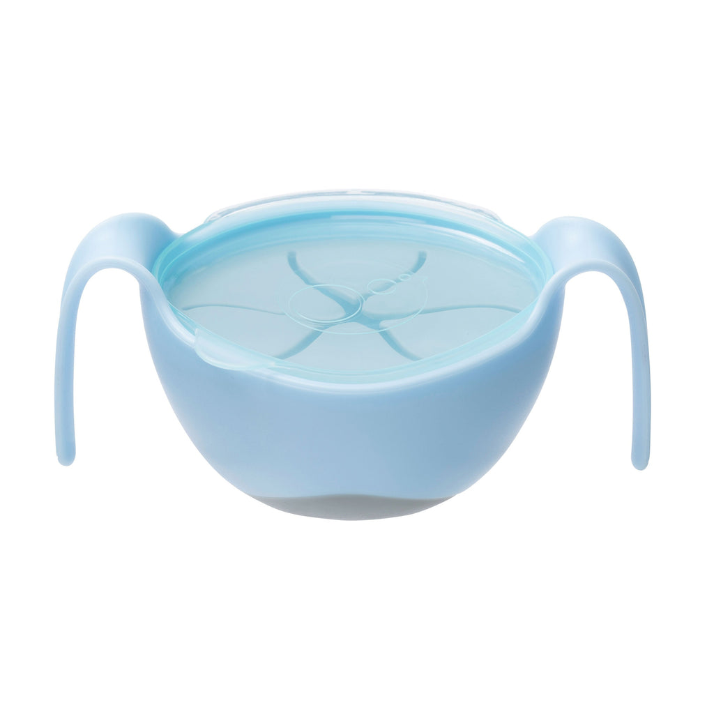 Bowl + straw - bubblegum - b.box for kids