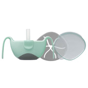 Bowl + straw - pistachio - b.box for kids