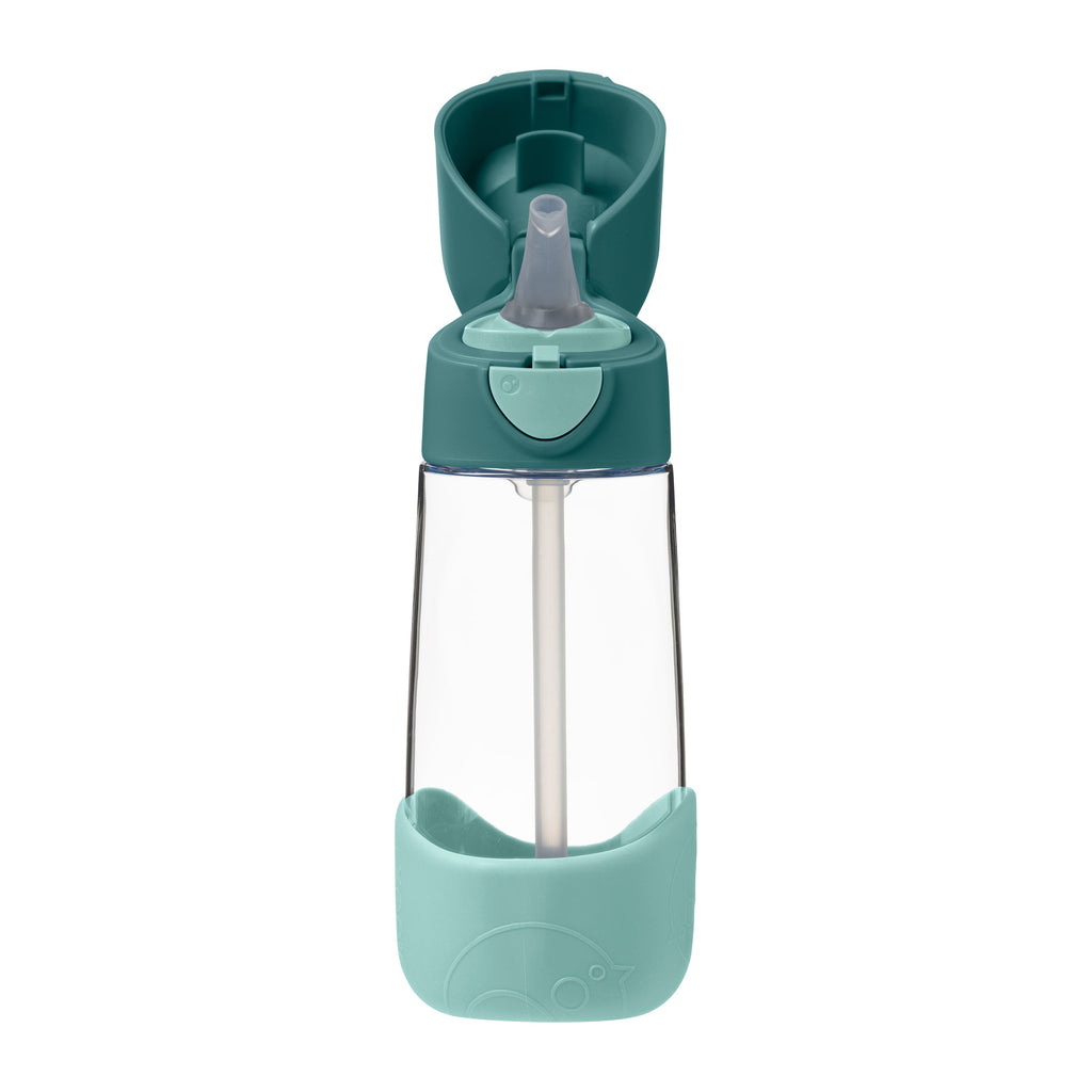tritan™ drink bottle 450ml - emerald forest - b.box for kids