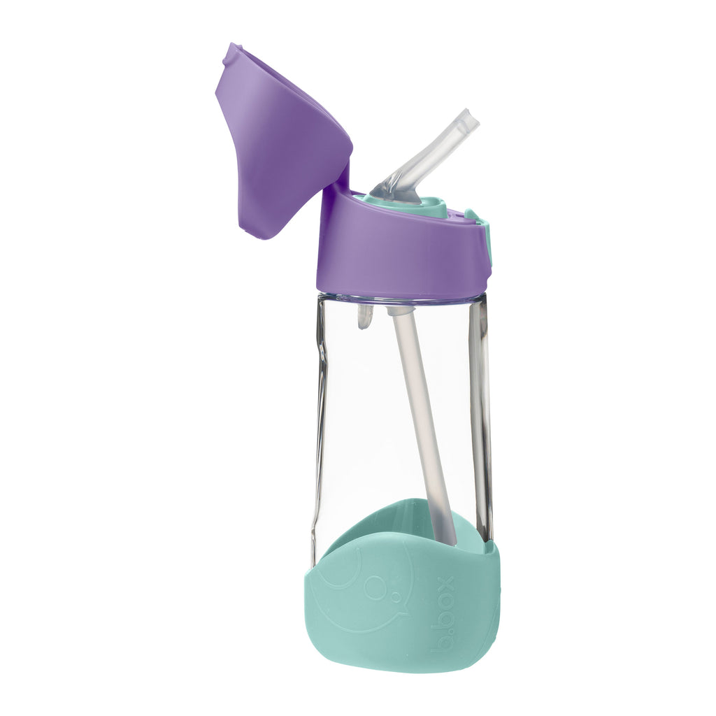 tritan™ drink bottle 450ml - lilac pop - b.box for kids