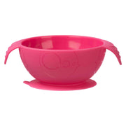 silicone first feeding set - strawberry shake - b.box for kids