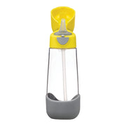 tritan drink bottle 600ml - lemon sherbet - b.box for kids