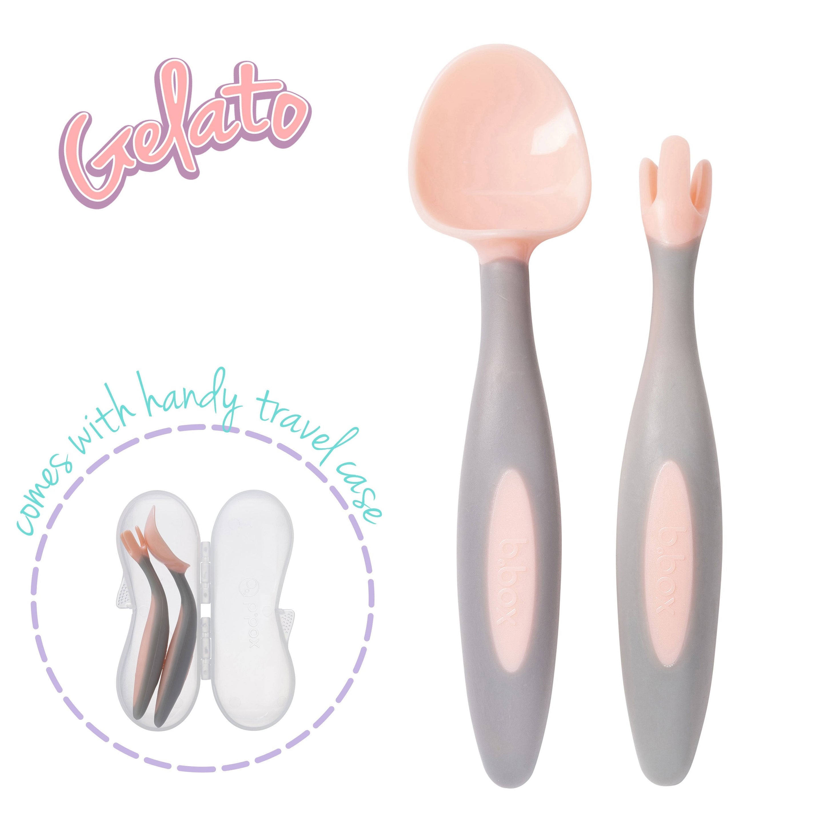 Toddler cutlery set - tutti frutti - b.box for kids