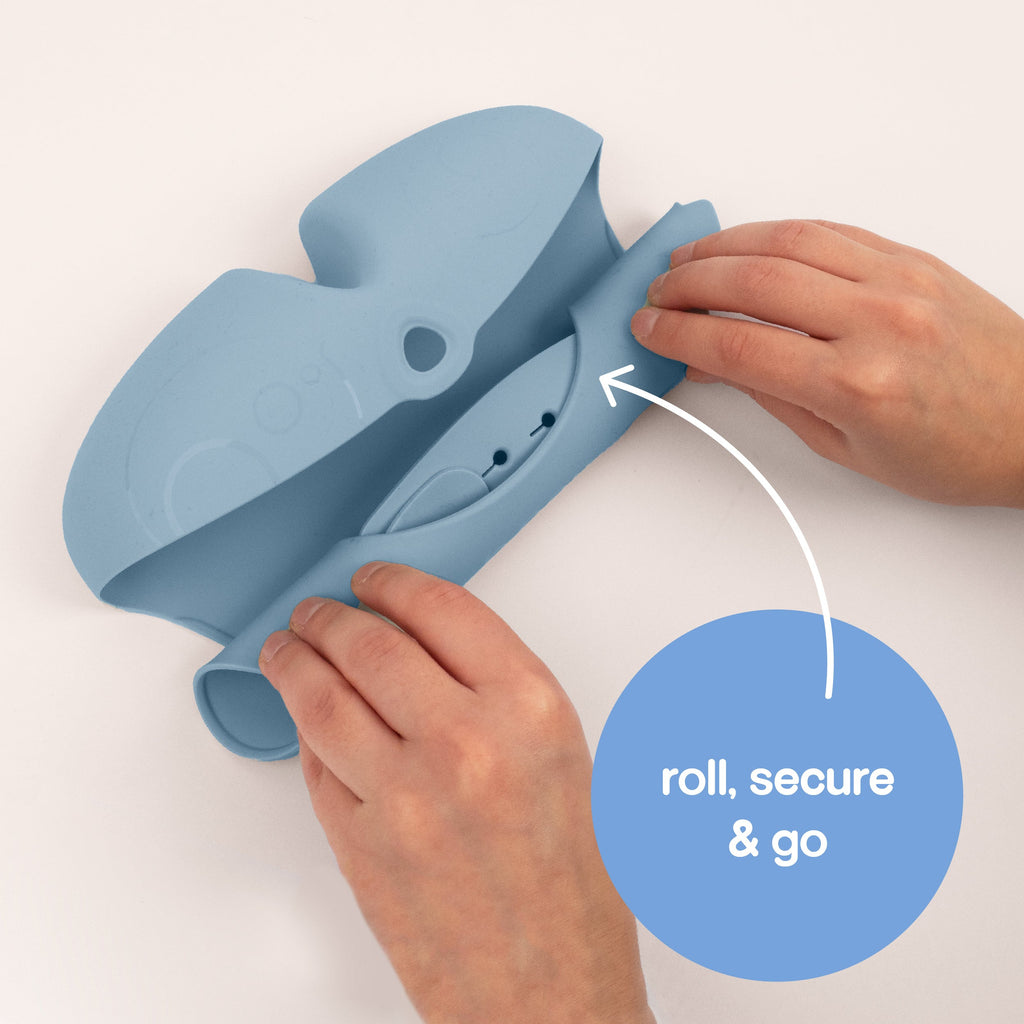 Bavoir en silicone - Sage