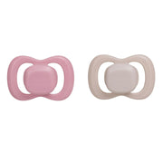 pacifier twin pack - berry + blush