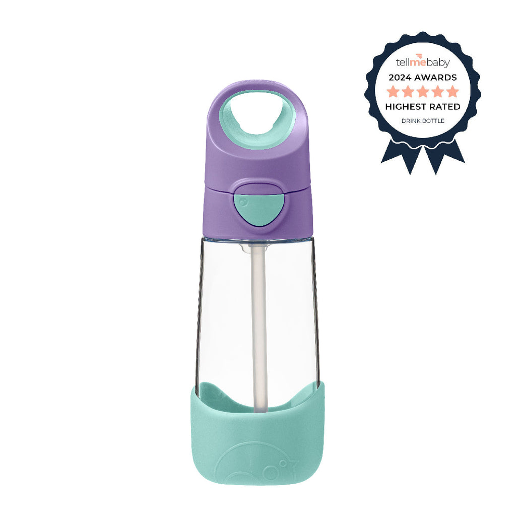 tritan™ drinkfles 450ml - lila pop