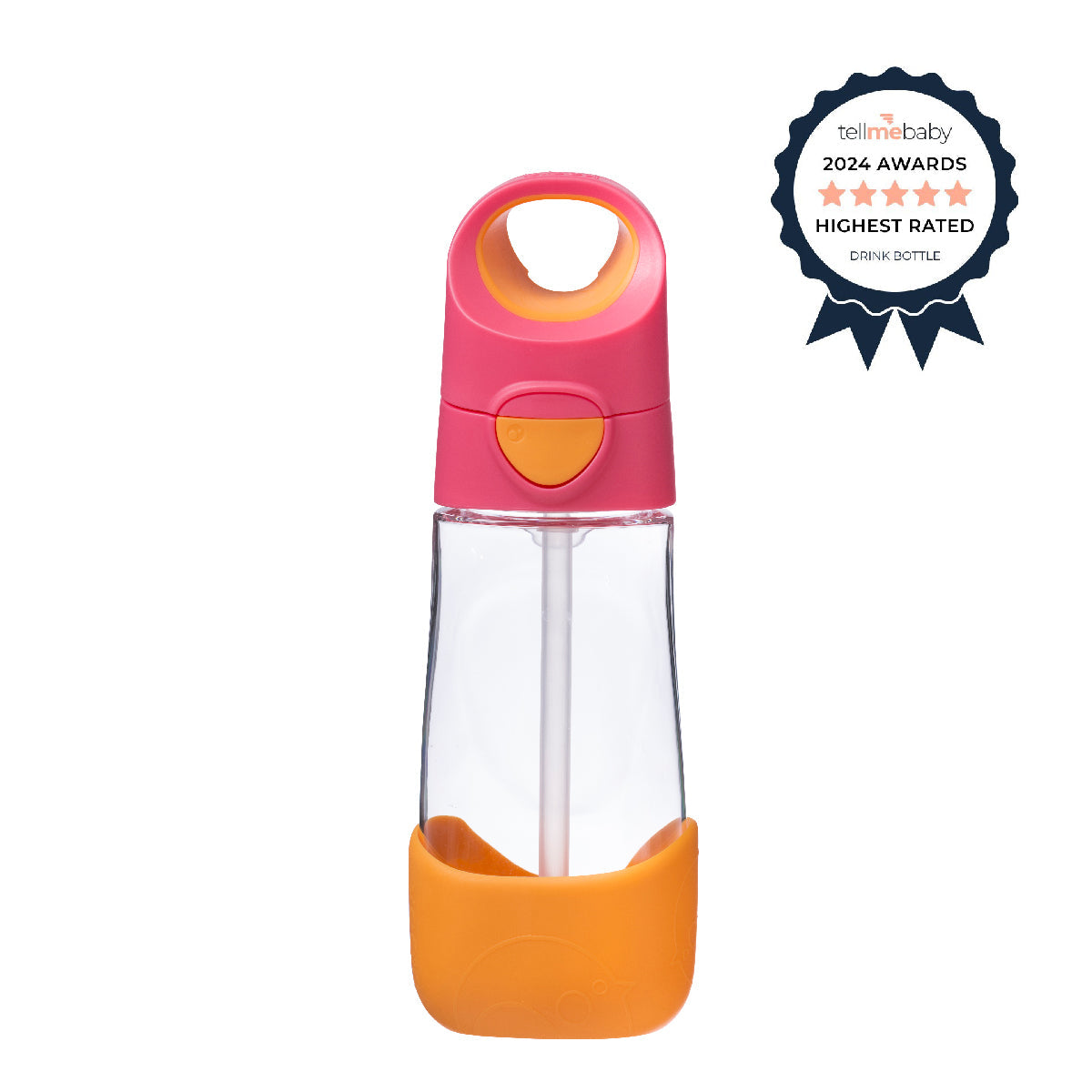 tritan™ bouteille de boisson 450ml - fraise shake