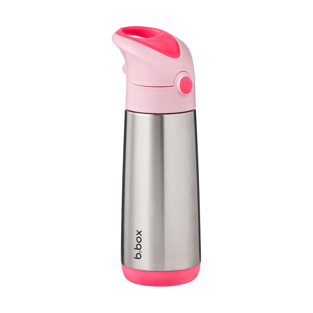 500ml geïsoleerde drinkfles - flamingo fizz