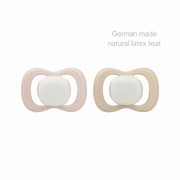 glow fopspeen twin pack - blush + latte