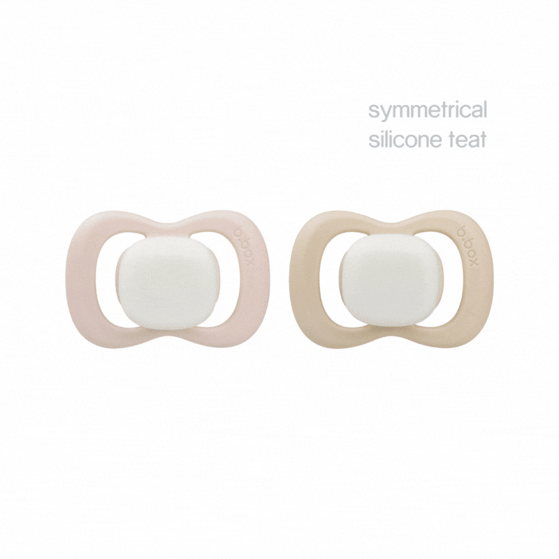 glow fopspeen twin pack - blush + latte