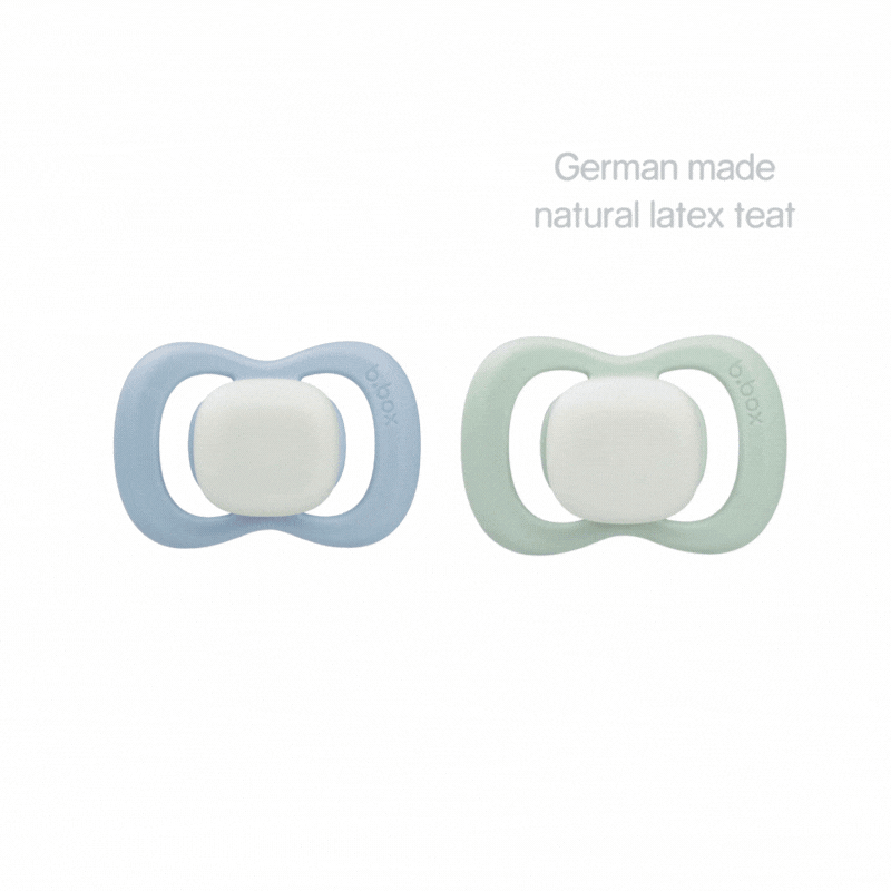glow fopspeen twin pack - sky + sage