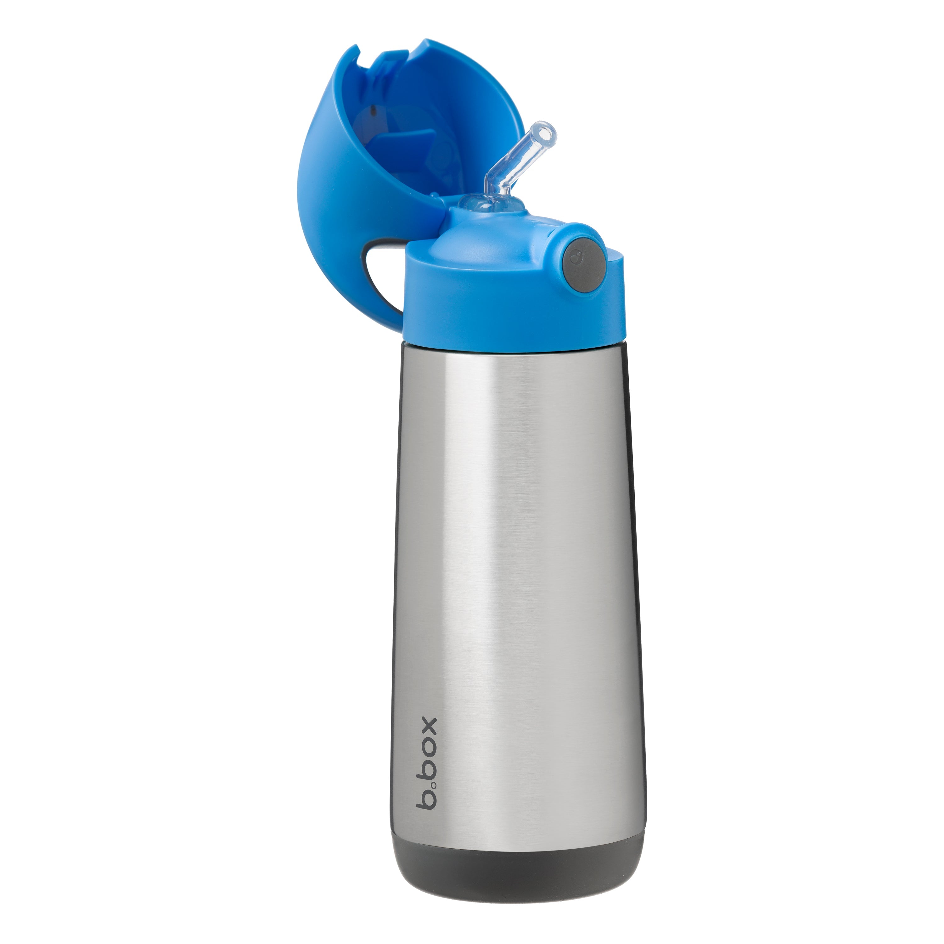 500ml insulated drink bottle - blue slate