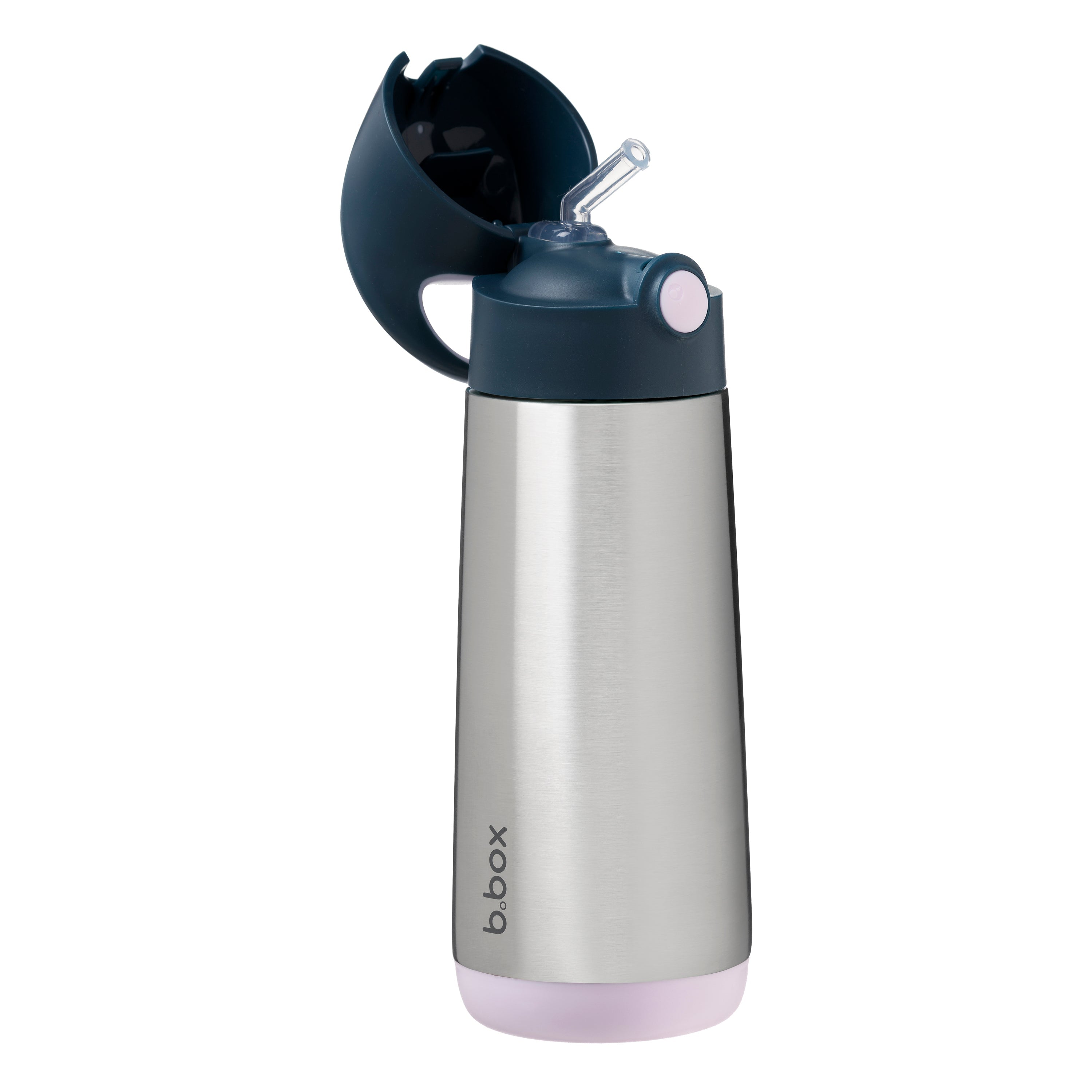 500ml insulated drink bottle - indigo rose