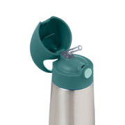 350ml insulated drink bottle - emerald forest - b.box for kids