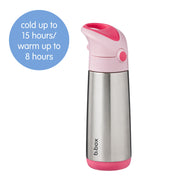 500mL Insulated Drink Bottle - blush crush