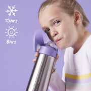 500mL Insulated Drink Bottle - blush crush