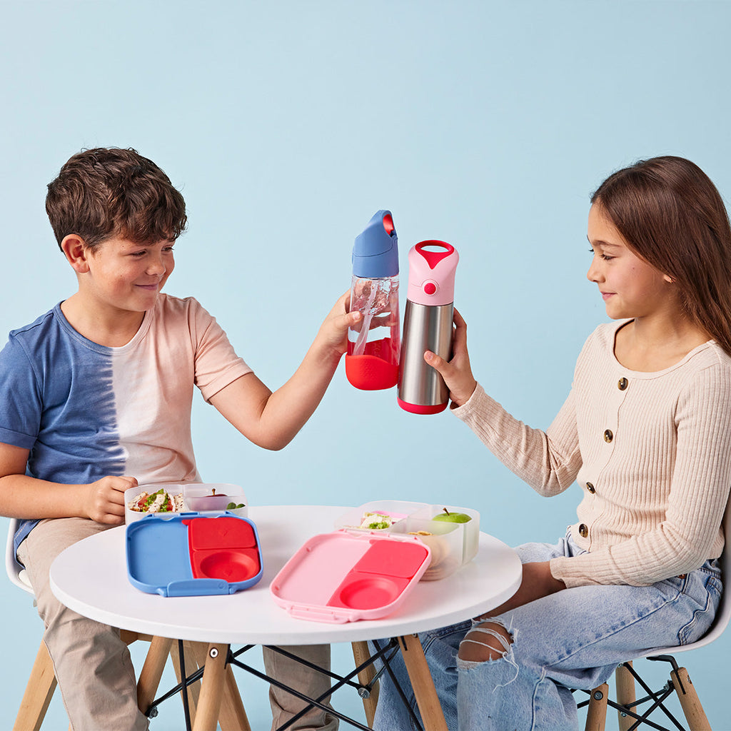 500ml geïsoleerde drinkfles - flamingo fizz
