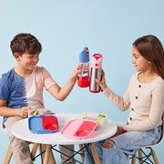 500ml geïsoleerde drinkfles - flamingo fizz