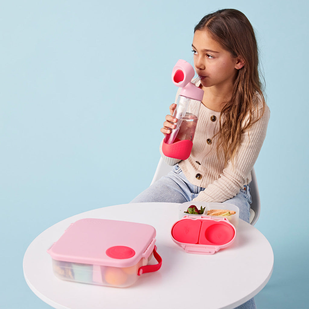 tritan™ drinkfles 600ml - flamingo fizz