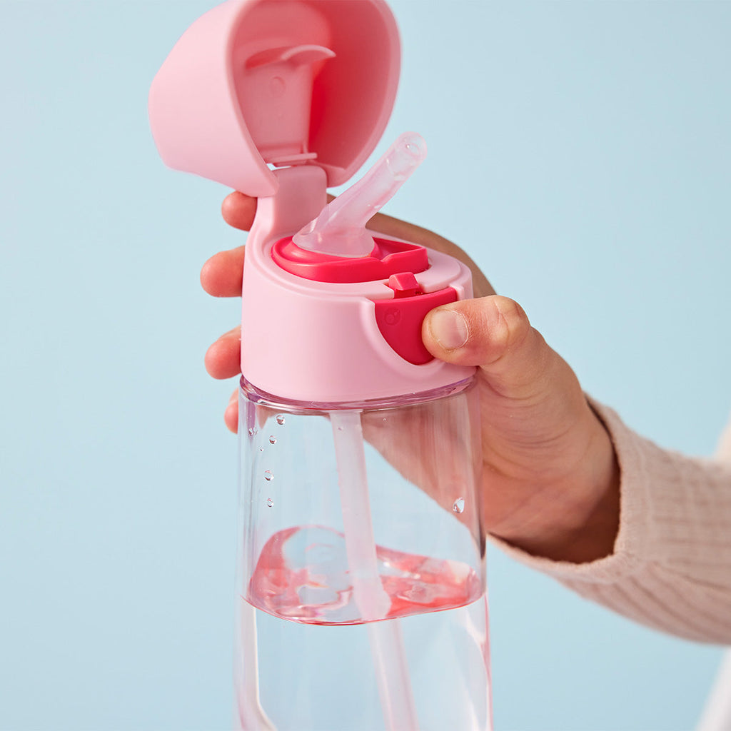 tritan™ drinkfles 600ml - flamingo fizz