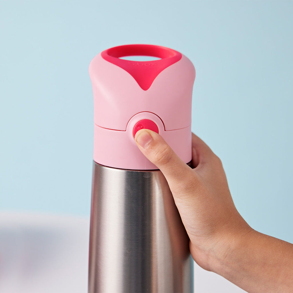 500ml geïsoleerde drinkfles - flamingo fizz