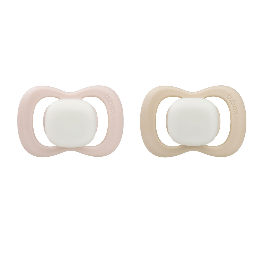 glow fopspeen twin pack - blush + latte