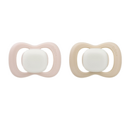 glow fopspeen twin pack - blush + latte