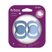 pacifier twin pack - ocean + sky