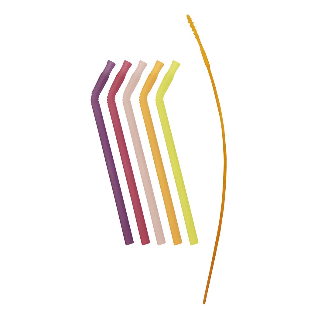 Reusable Silicone Straw - Very Berry - b.box for kids