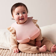 Silicone Bib - Blush