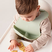 Bavoir en silicone - Sage