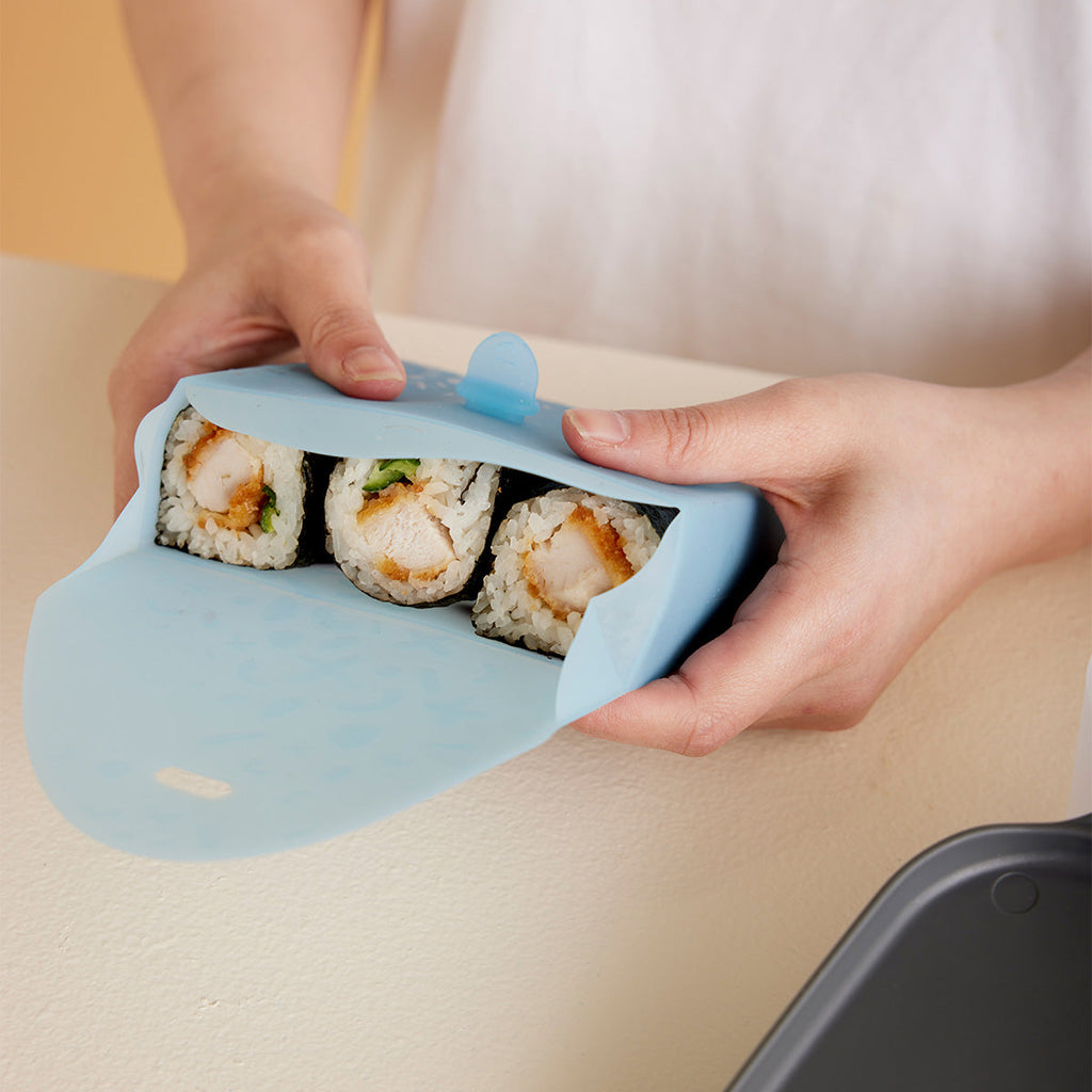 Pochette à lunch en silicone - Océan