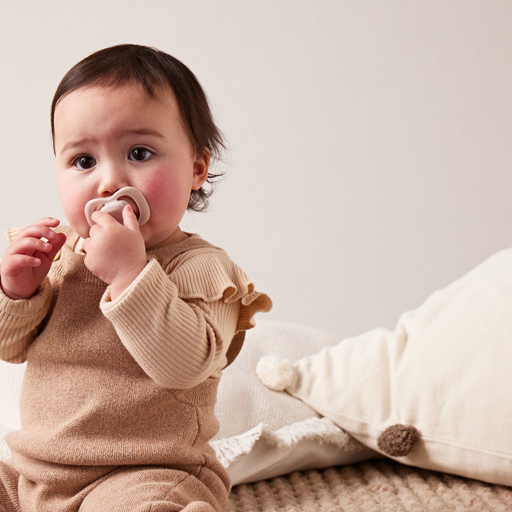 pacifier twin pack - berry + blush