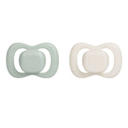fopspeen twin pack - salie + vanille