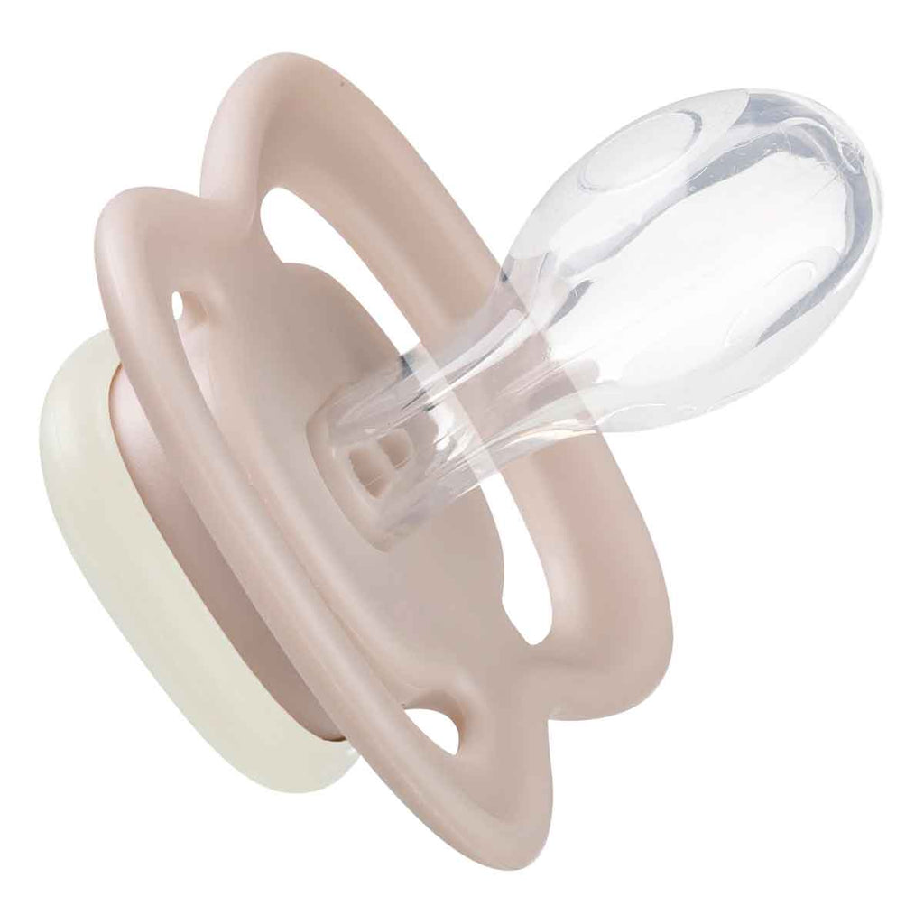 glow fopspeen twin pack - blush + latte